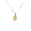 9kt Gold Citrine Pendant