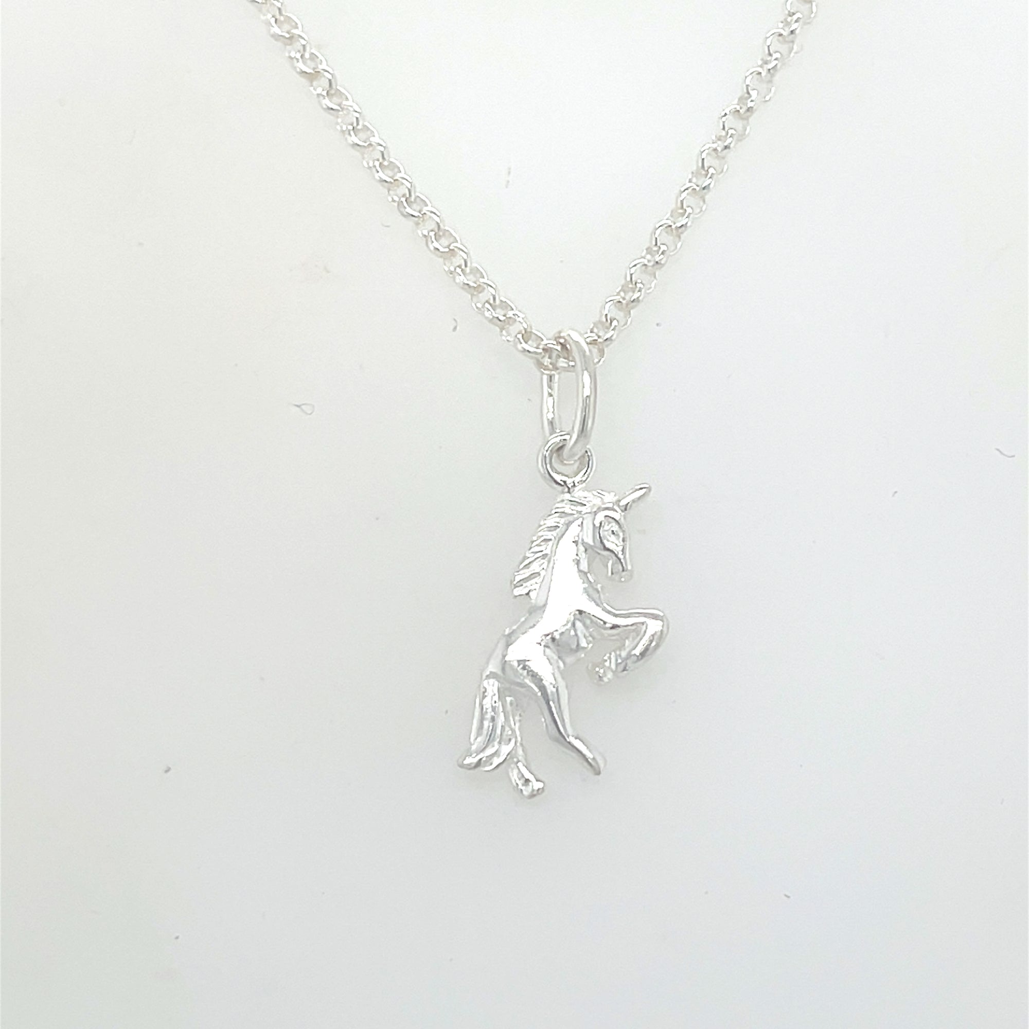 Sterling Silver Horse Pendant