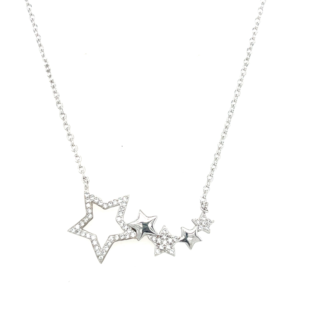 Sterling Silver Star Necklace