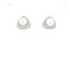 Sterling silver pearl earrings