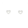 Sterling Silver Heart Earrings