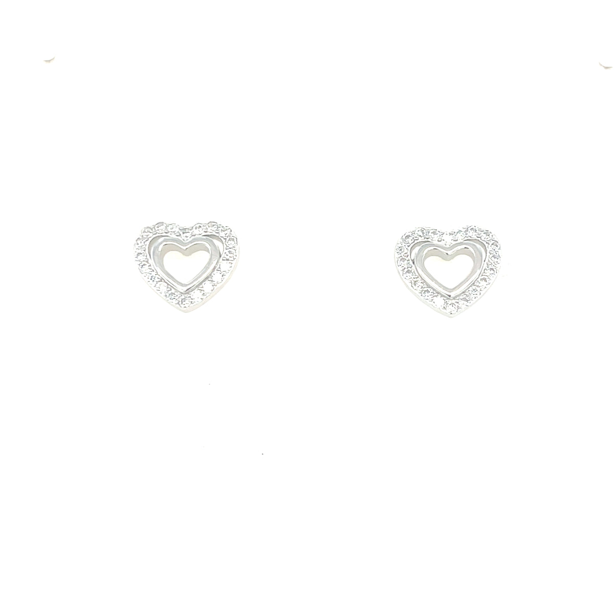 Sterling Silver Heart Earrings