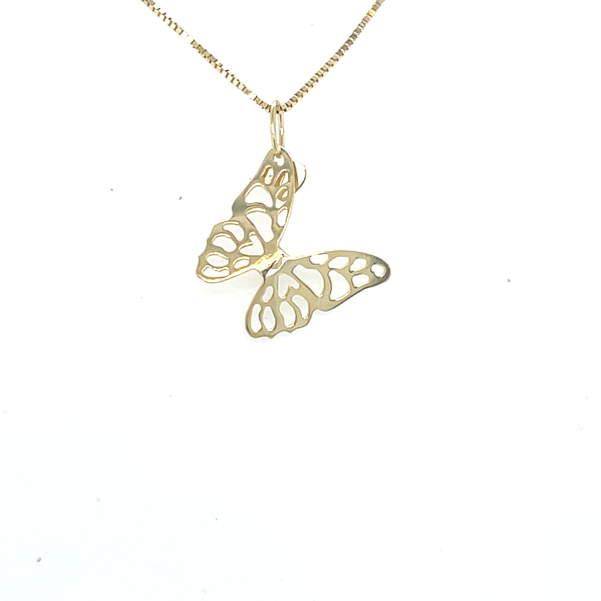 9kt Gold Butterfly Pendant