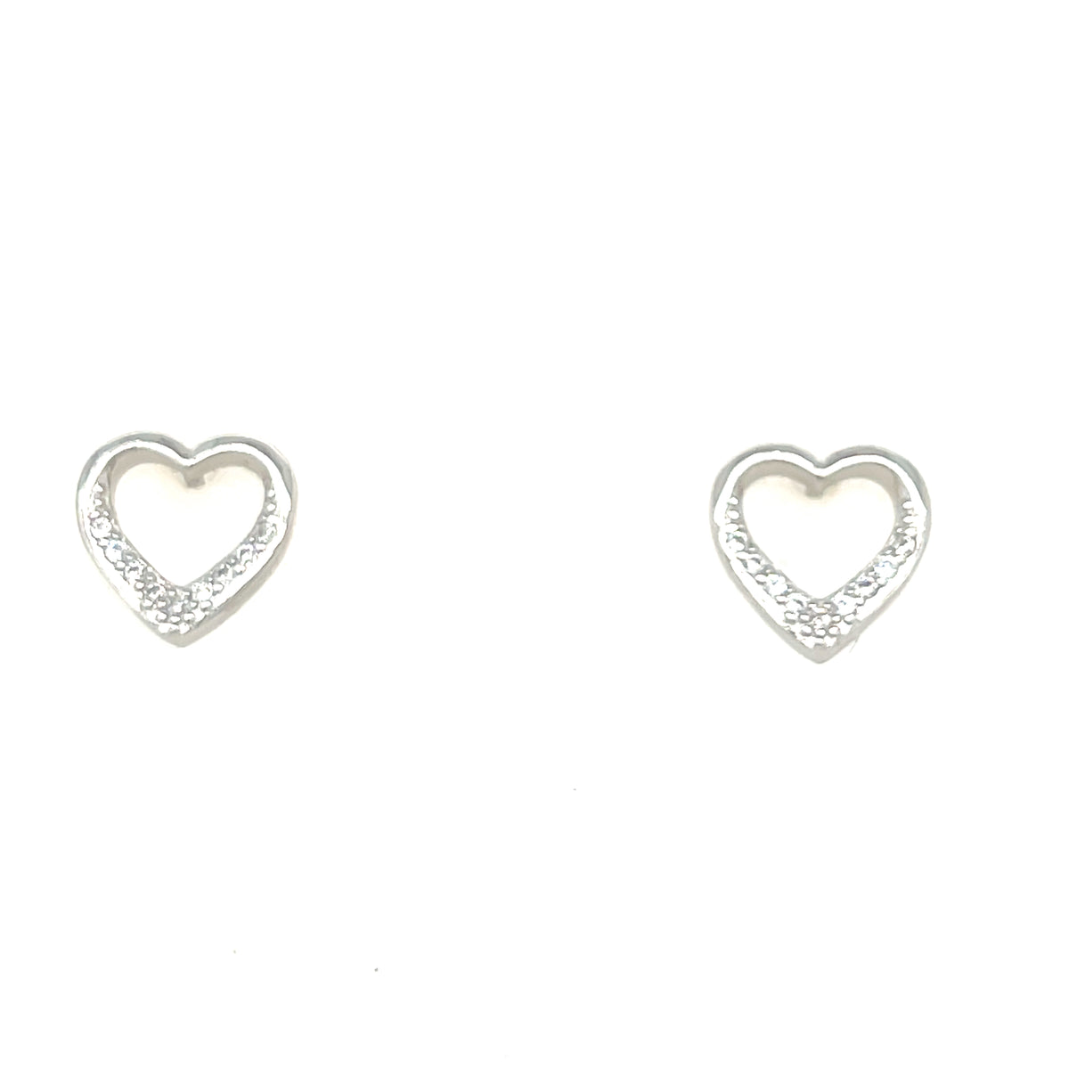 Sterling Silver Heart Earrings