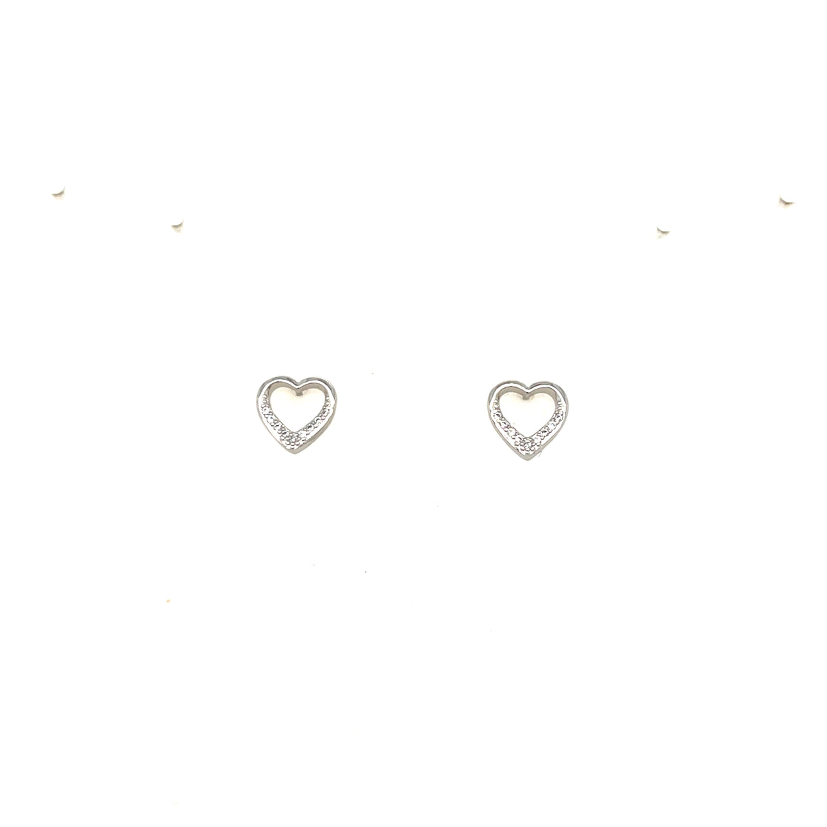 Sterling Silver Heart Earrings