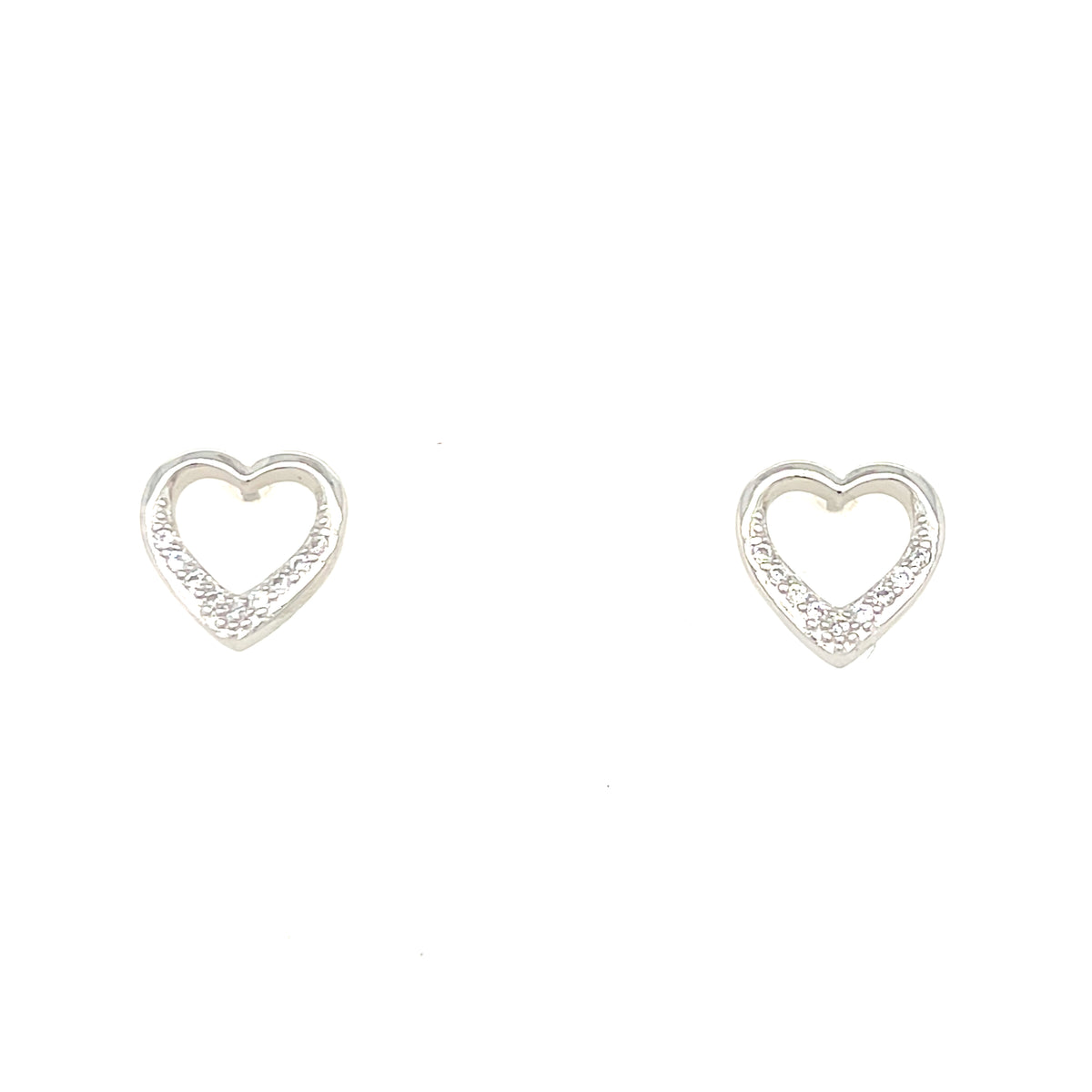 Sterling Silver Heart Earrings