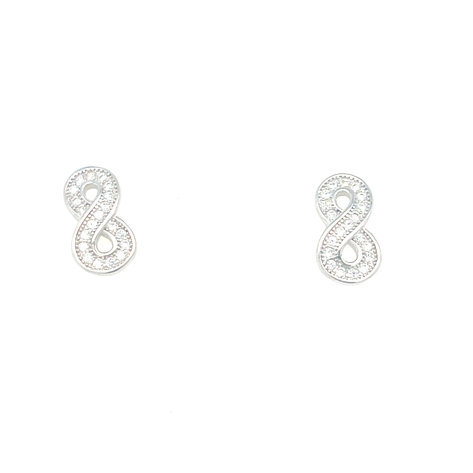 Sterling Silver Infinity Earrings