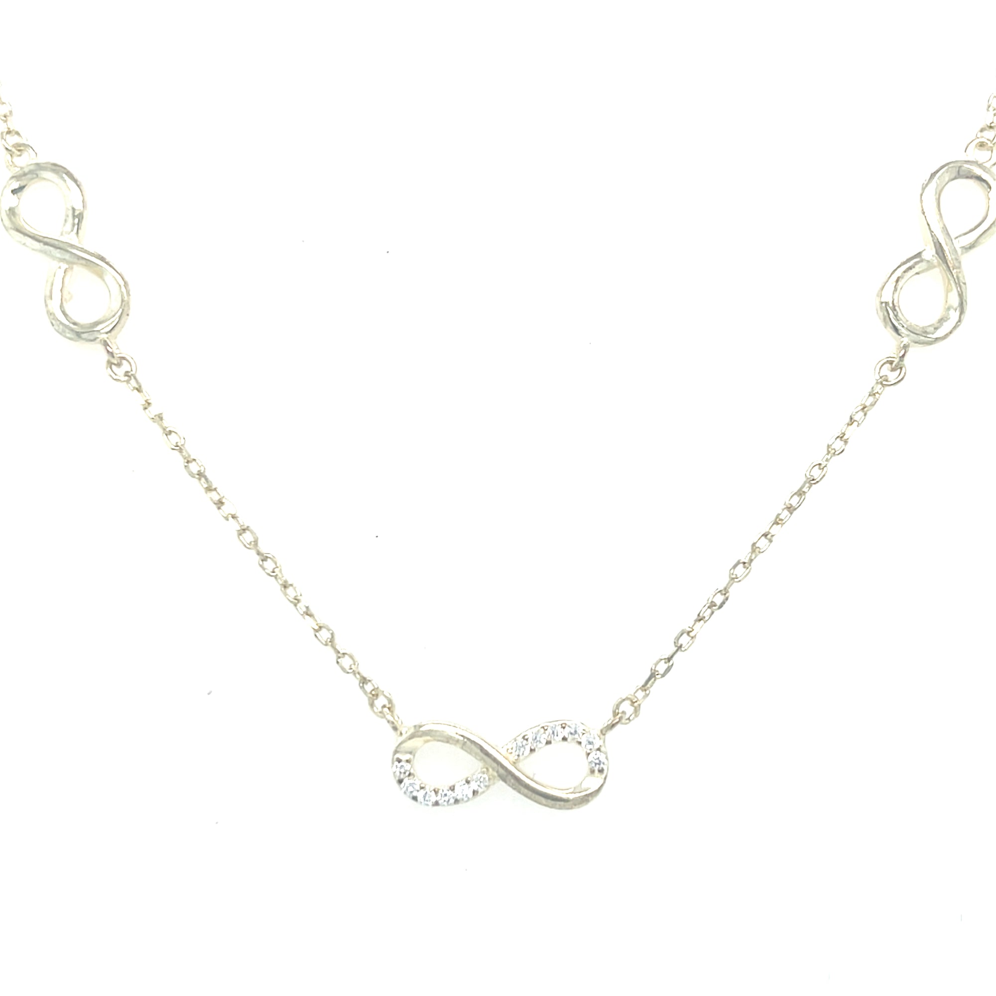 Gold Plated Infinity Necklace from Yo Jewels