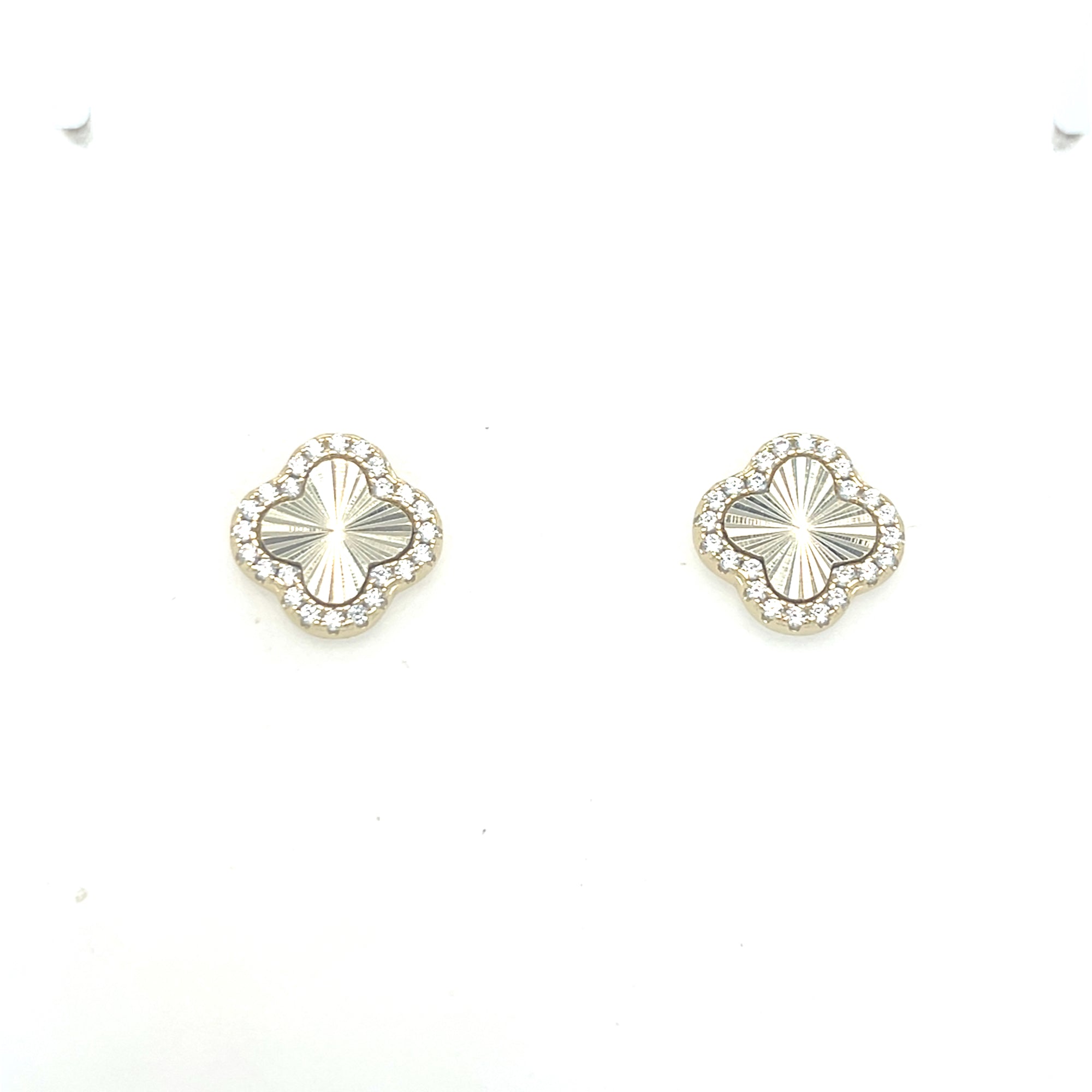 Gold Colour Van Cleef Style Earrings