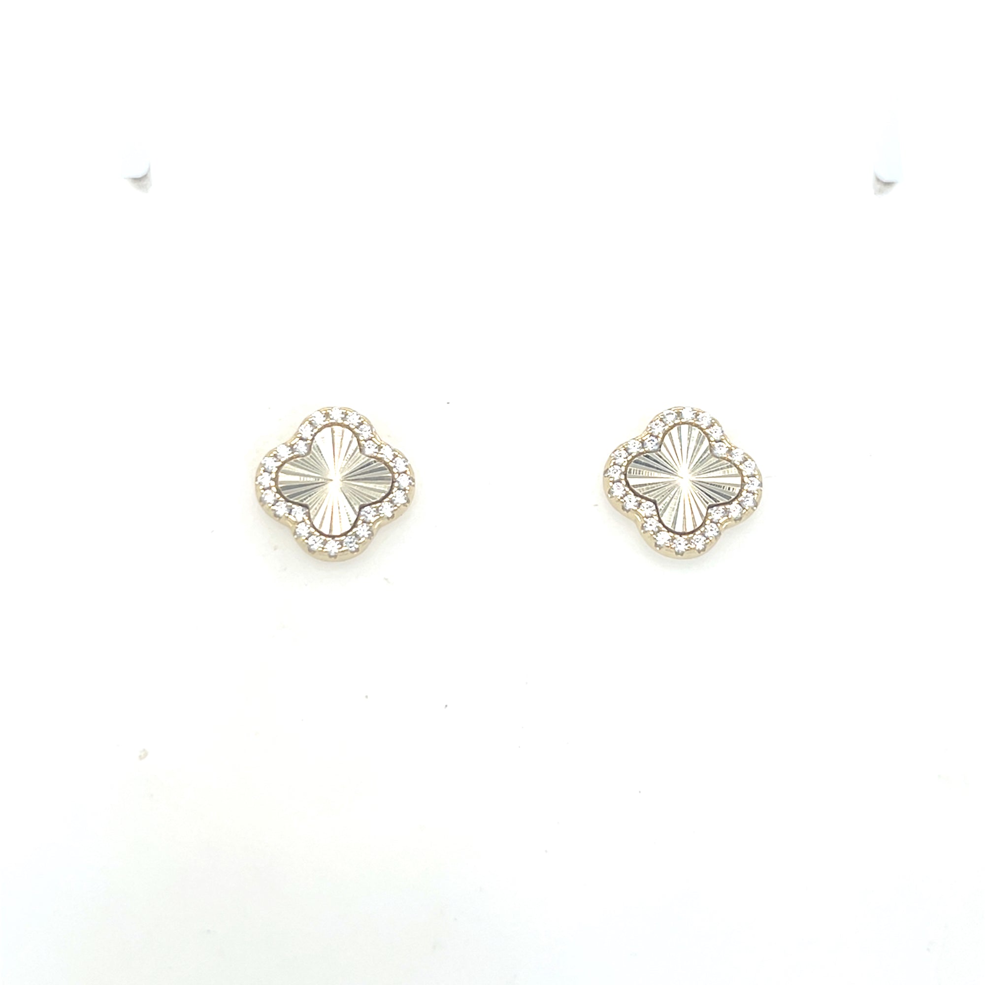 Gold Colour Van Cleef Style Earrings