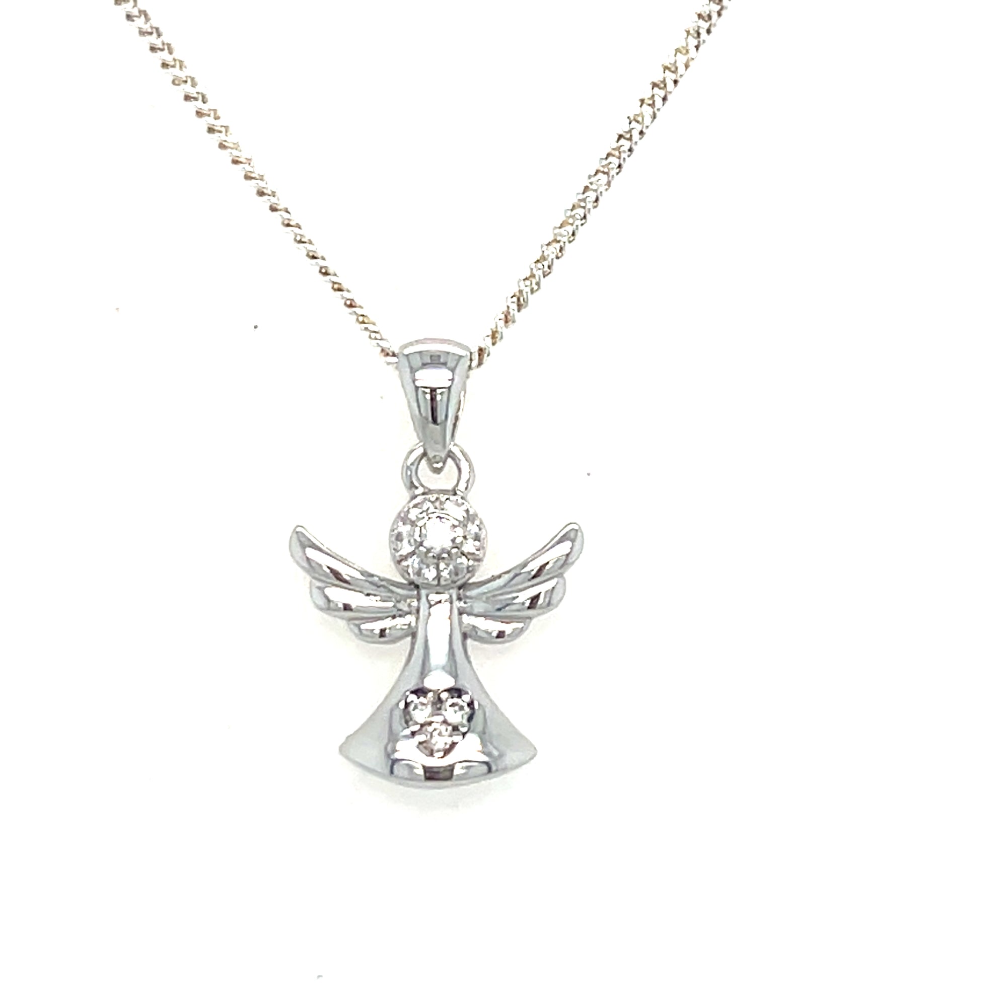 Sterling Silver Angel Pendant