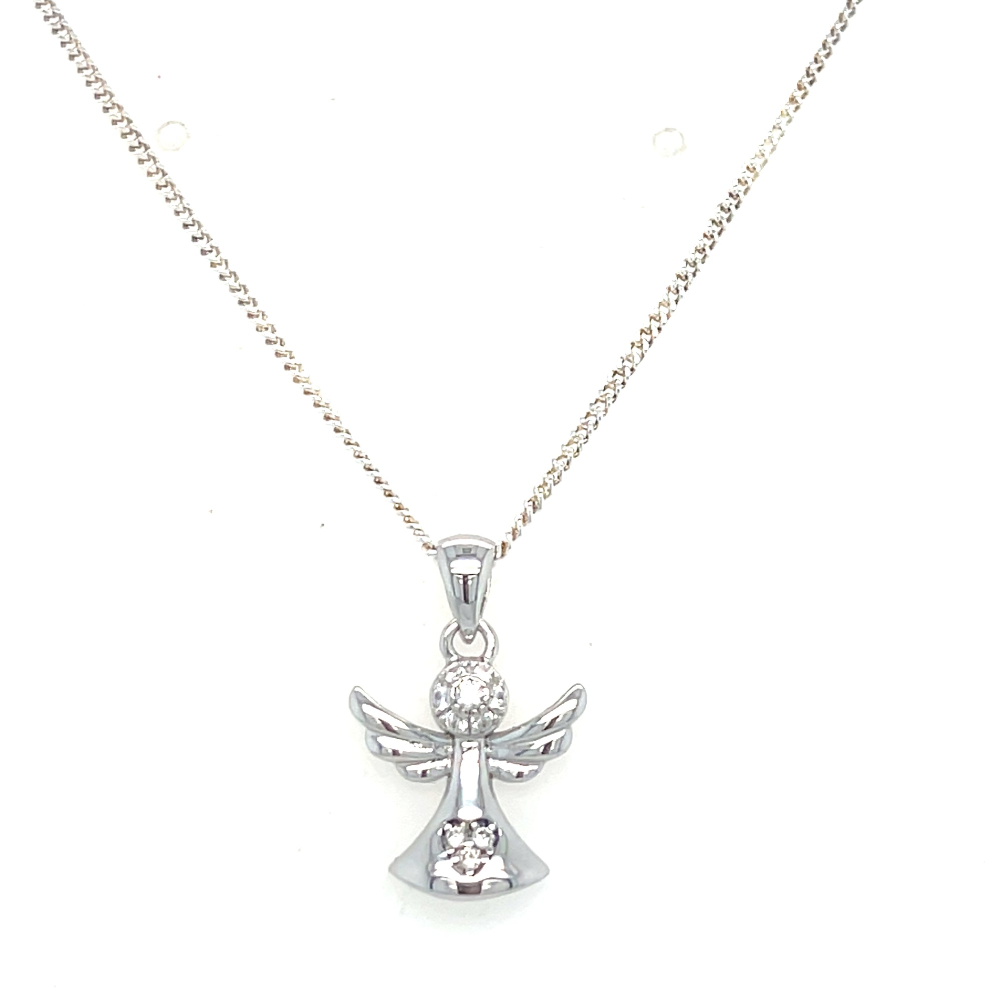 Sterling Silver Angel Pendant