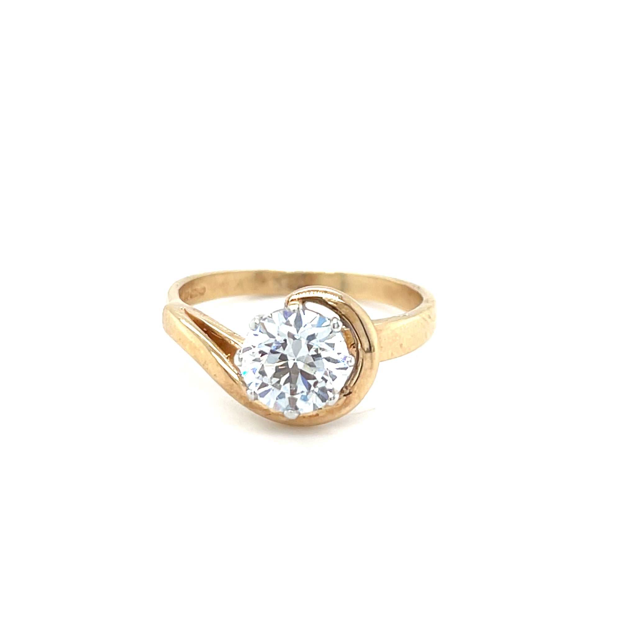 9kt Gold Dress Ring Engagement Ring