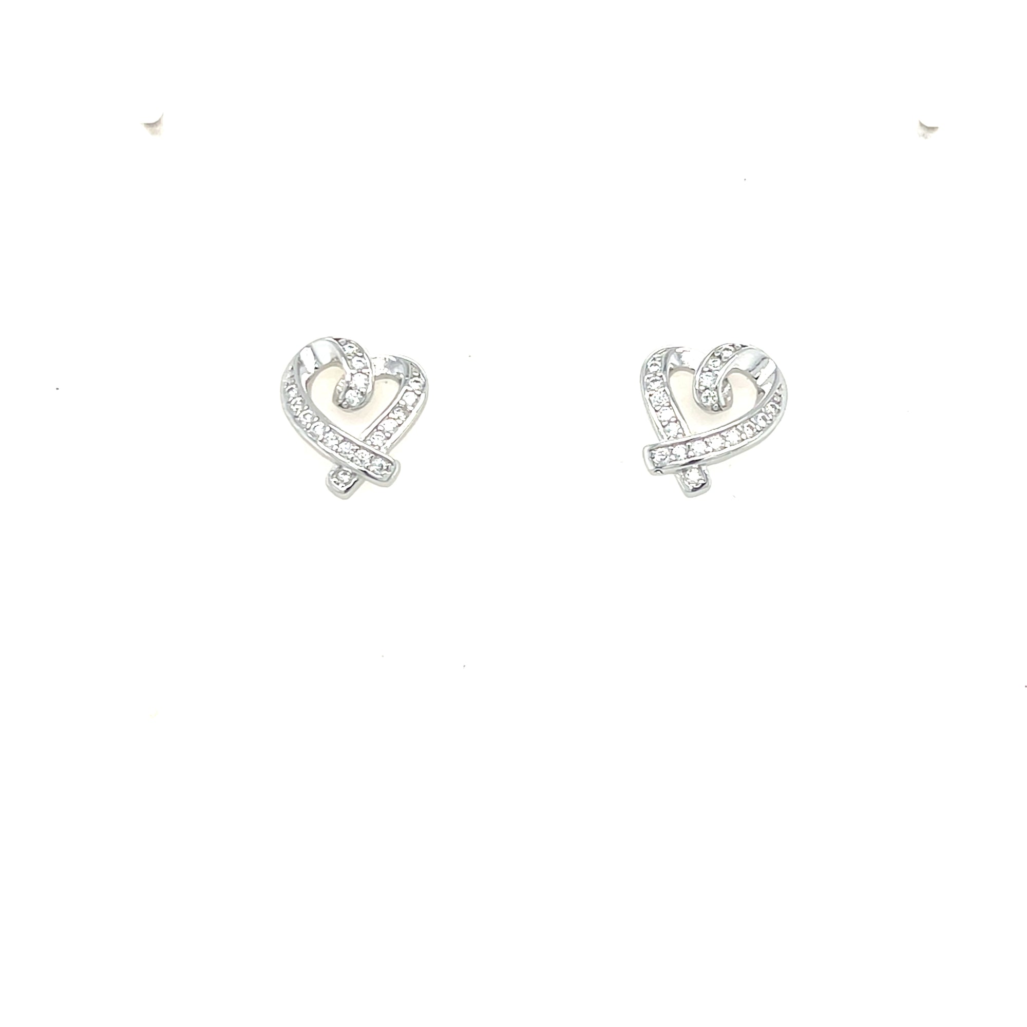 Sterling Silver Heart Earrings