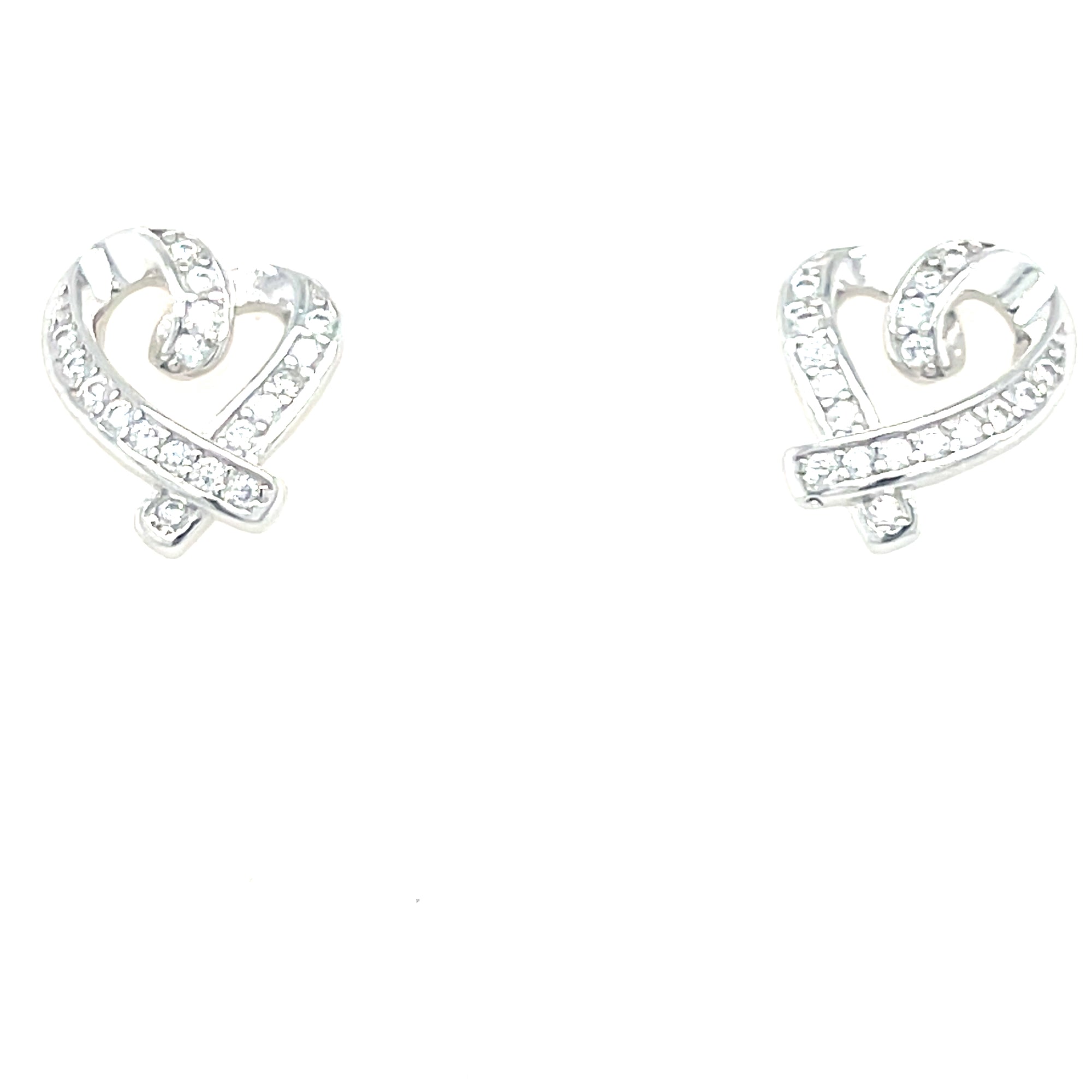 Sterling Silver Heart Earrings