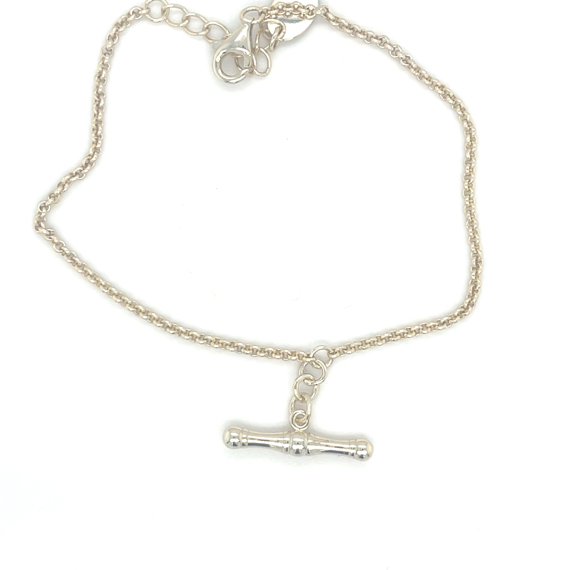 Gold Plated T Bar Bracelet