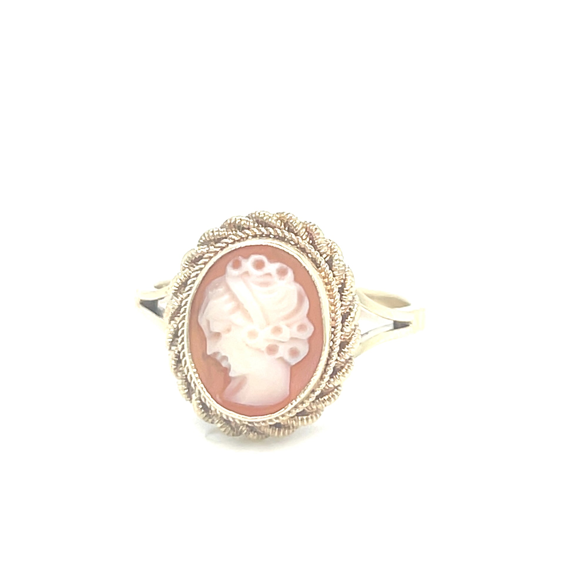 9kt Gold Cameo Ring