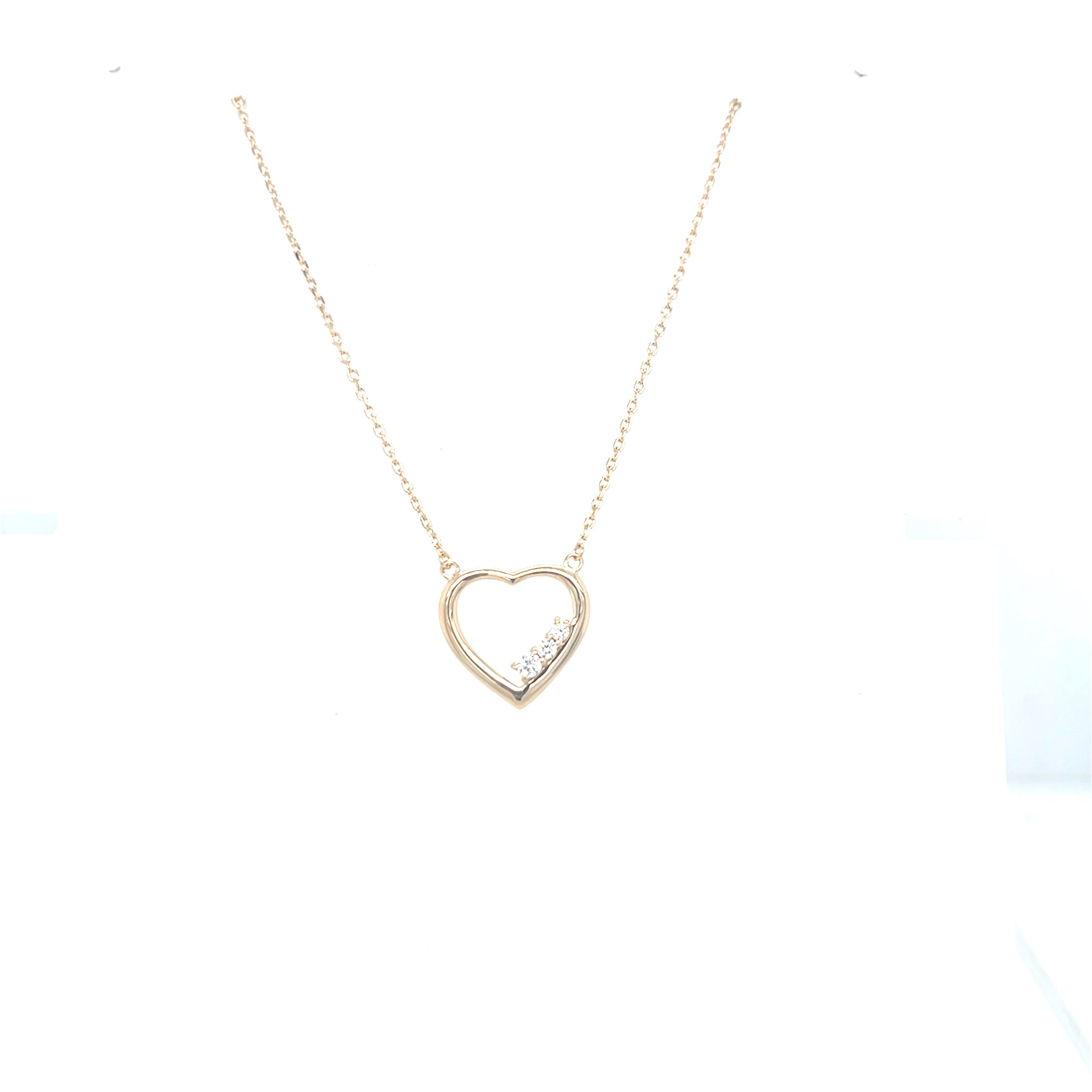 Gold Plated Heart Pendant