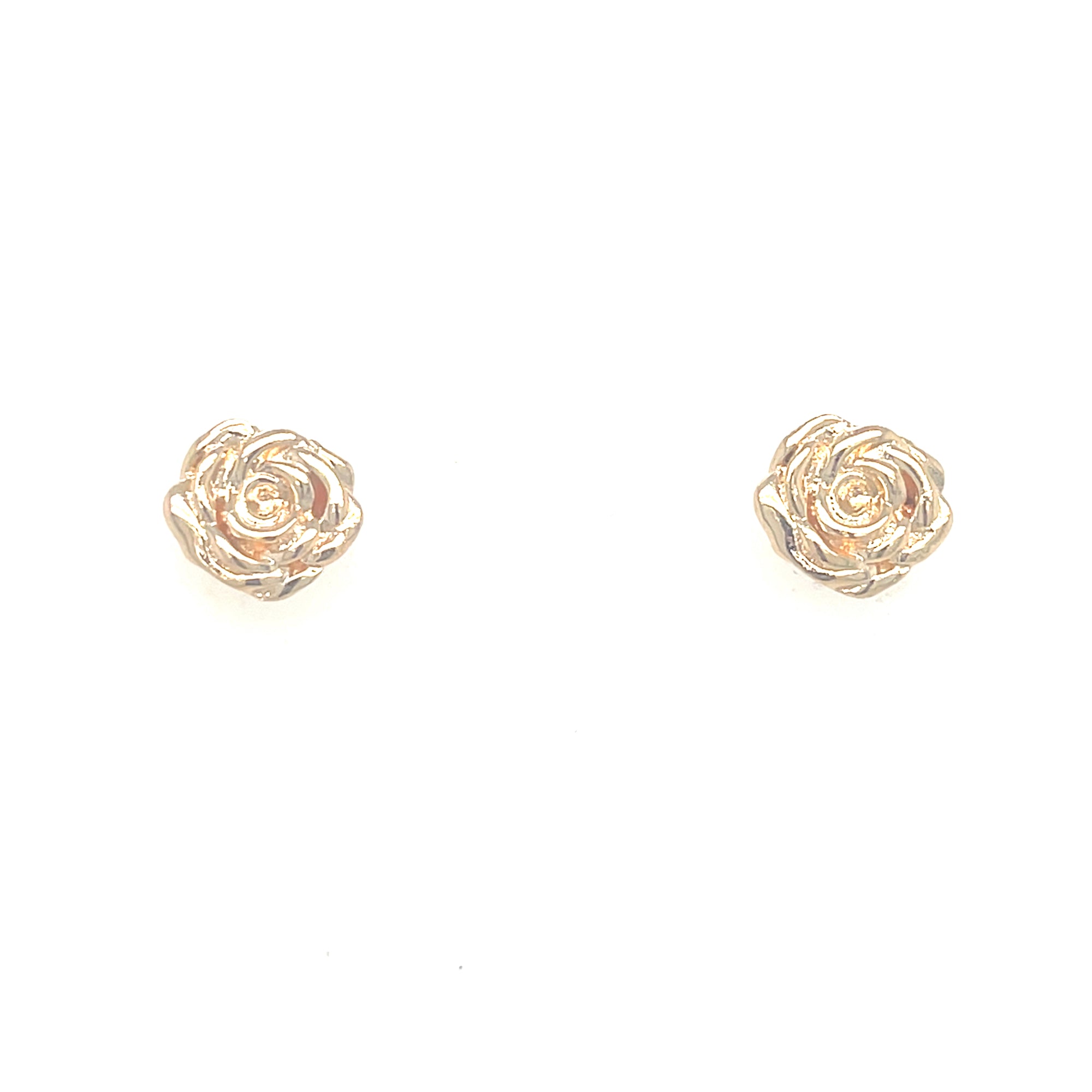 Gold Plated Flowe Earrings