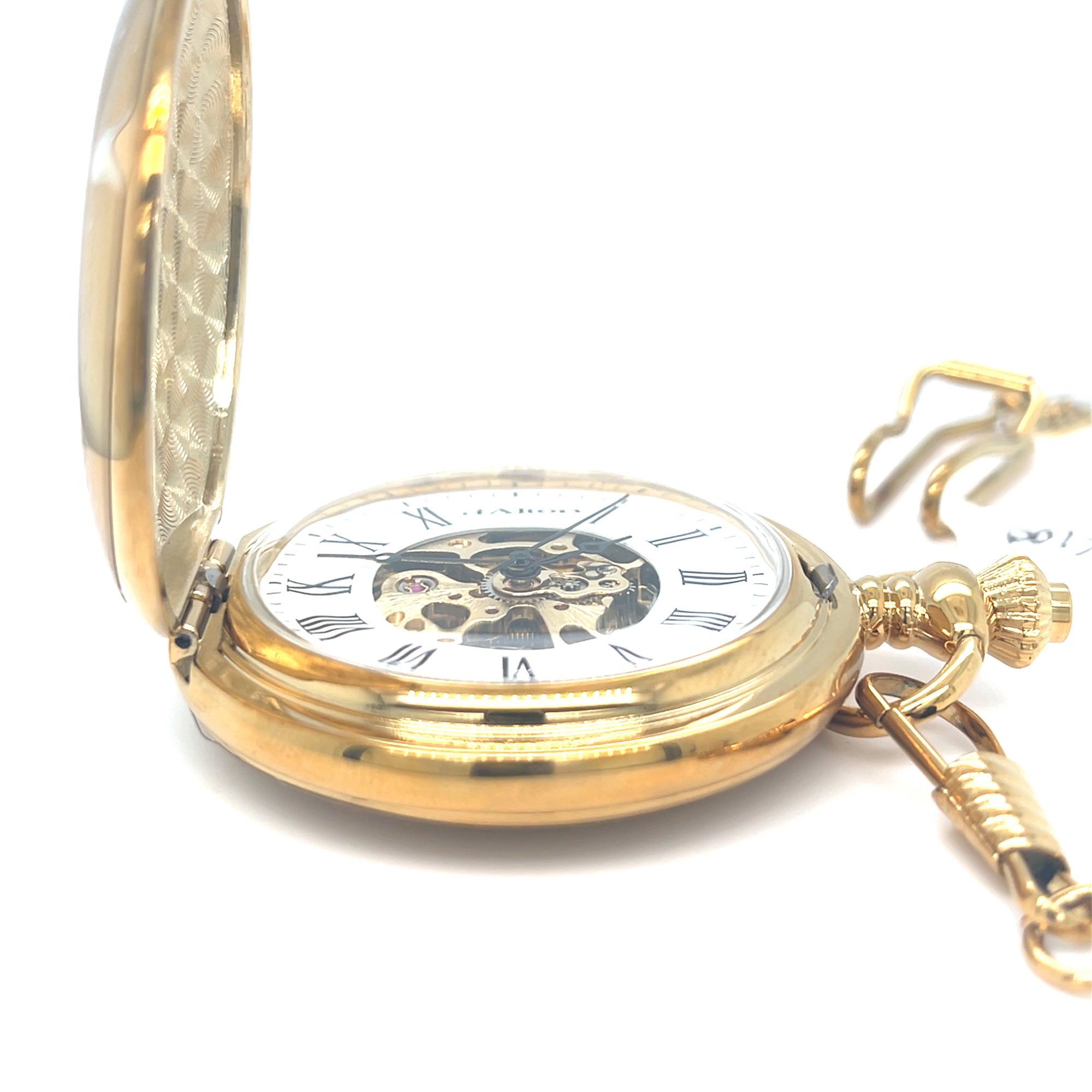 Gold Colour Automatic Pocket Watch