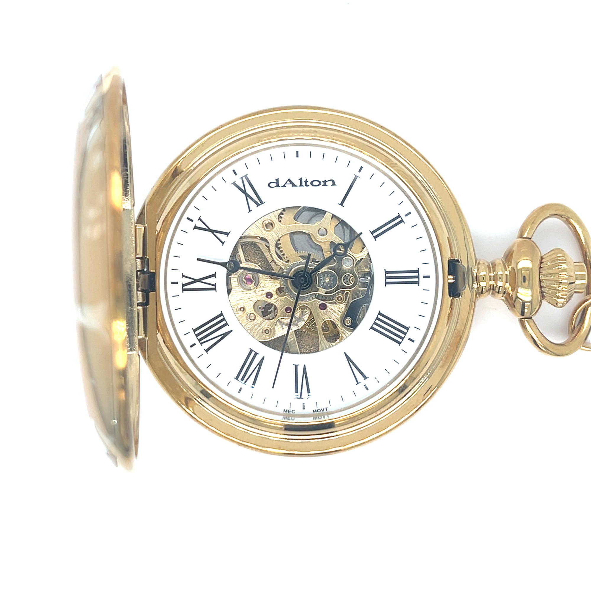 Gold Colour Automatic Pocket Watch