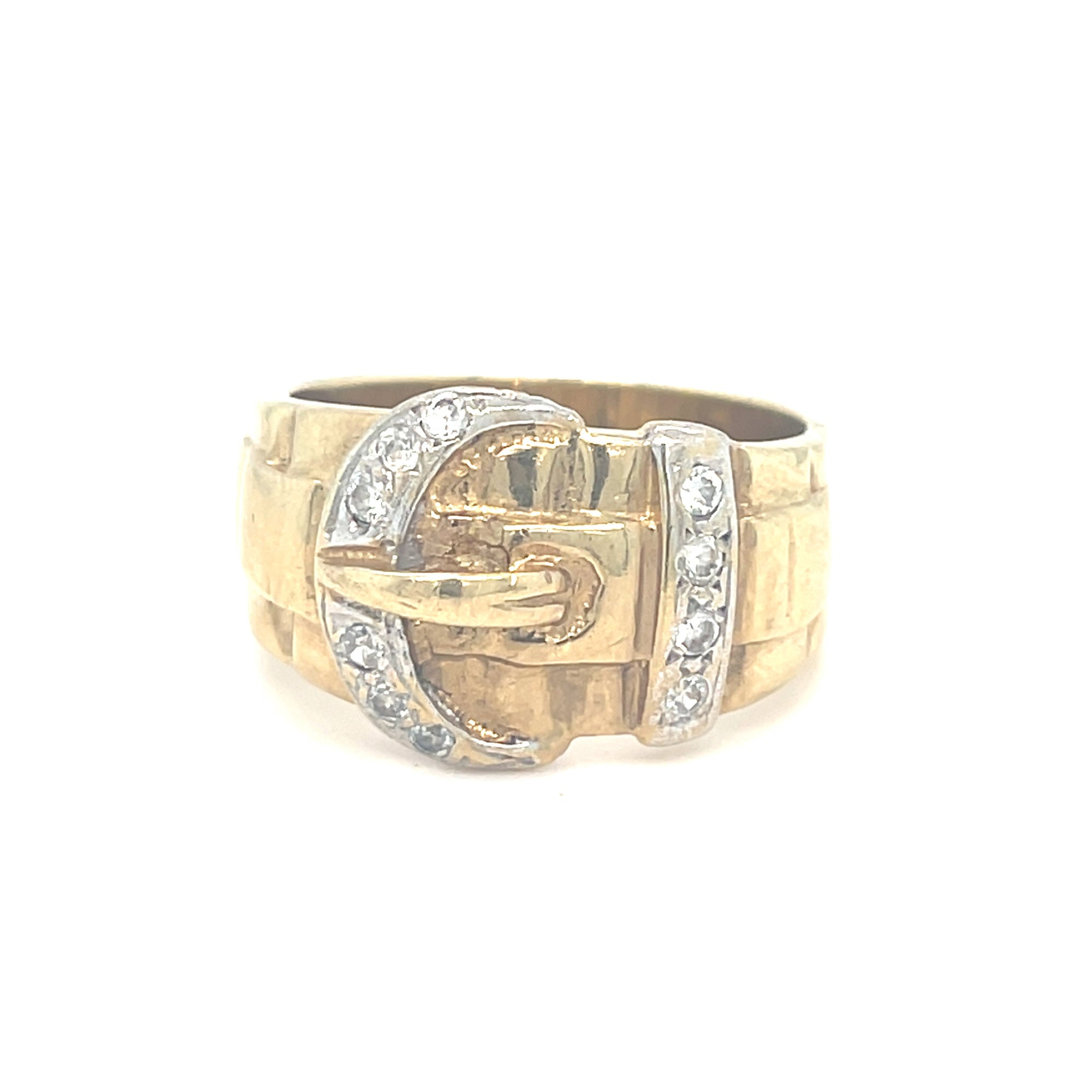 9kt Gold Junior Bucket  Ring