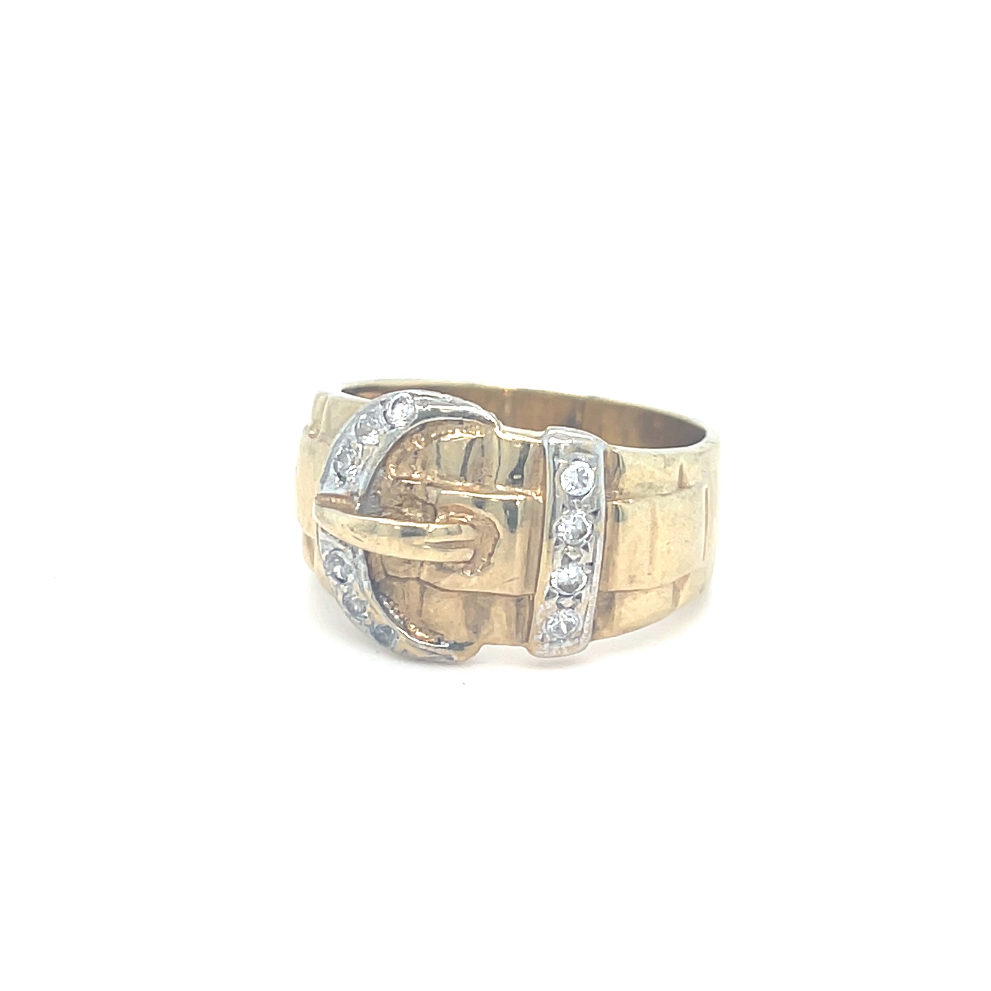 9kt Gold Junior Bucket  Ring