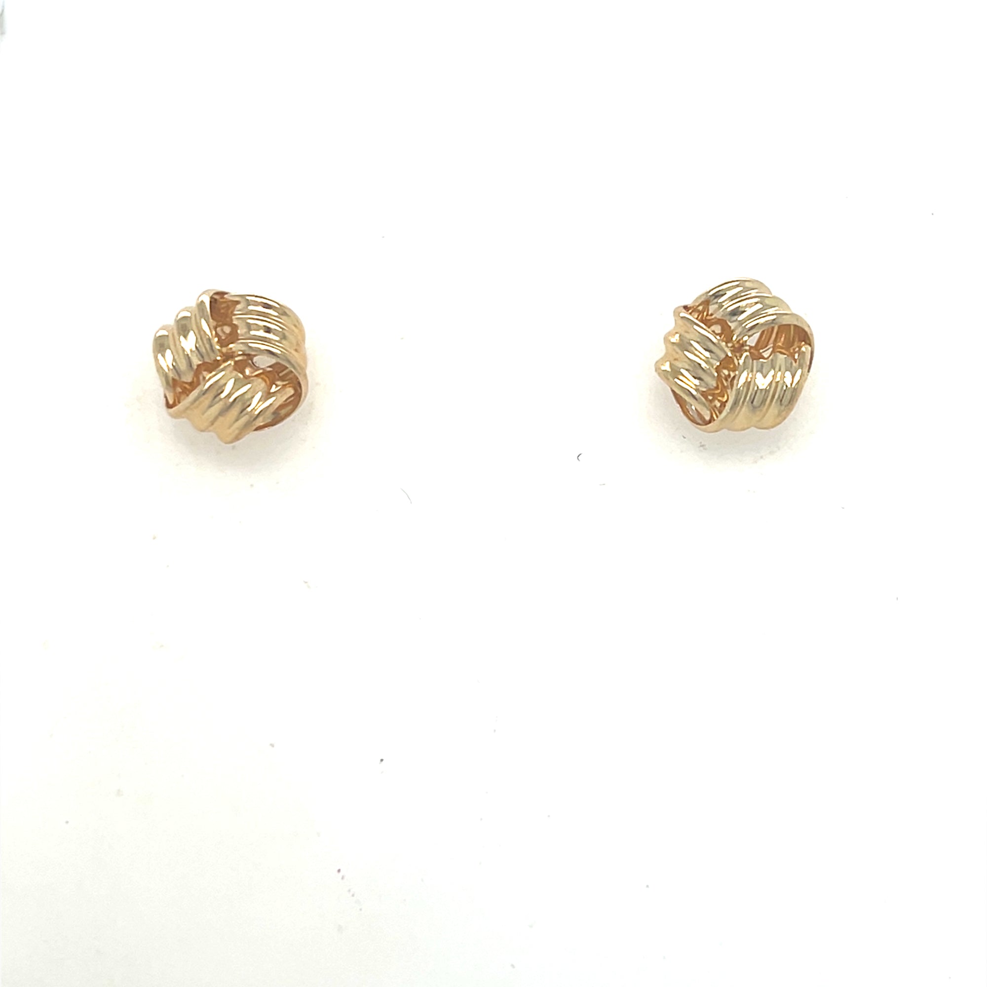 9kt Gold Knot Earrings