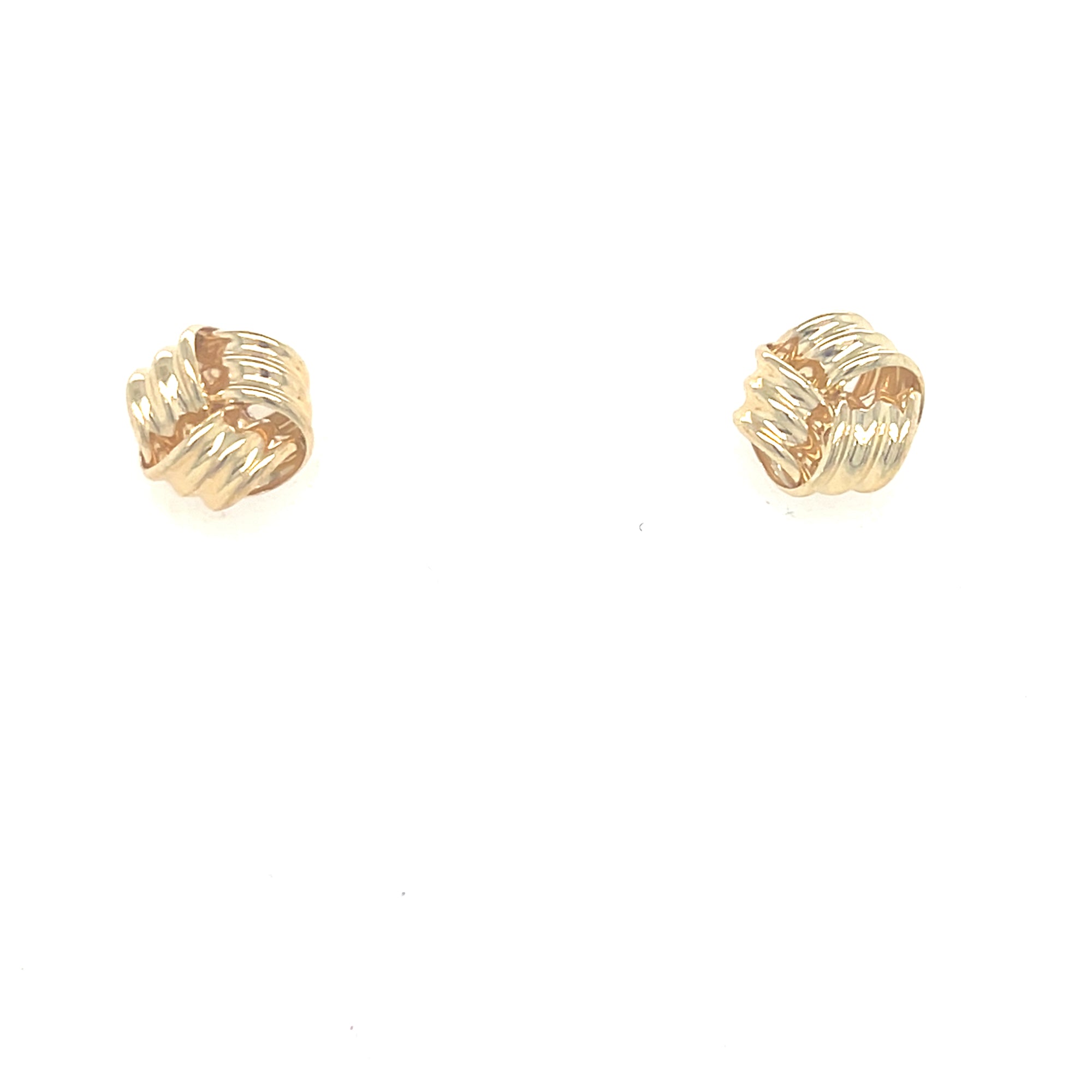 9kt Gold Knot Earrings