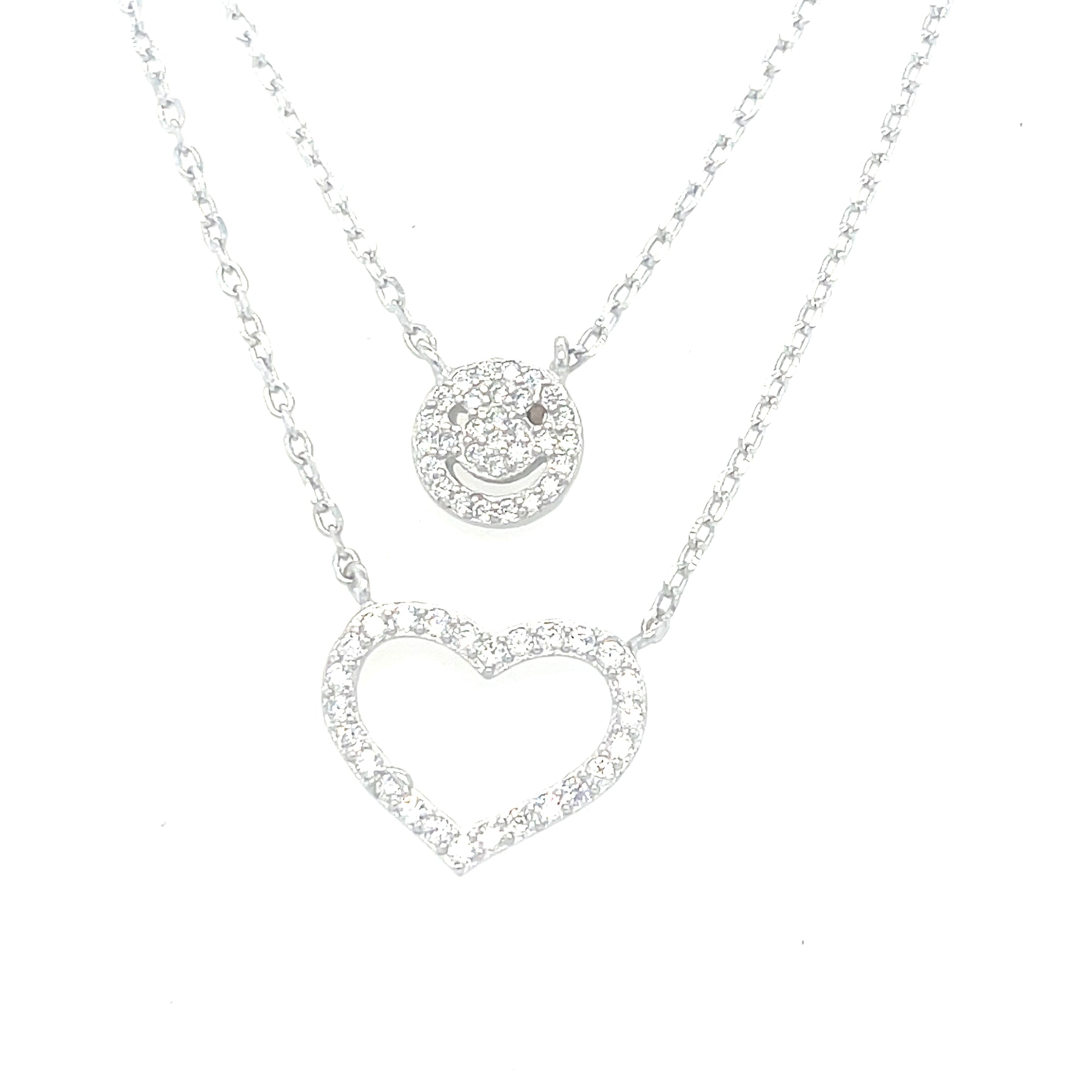 Sterling Silver Double Layer Chain