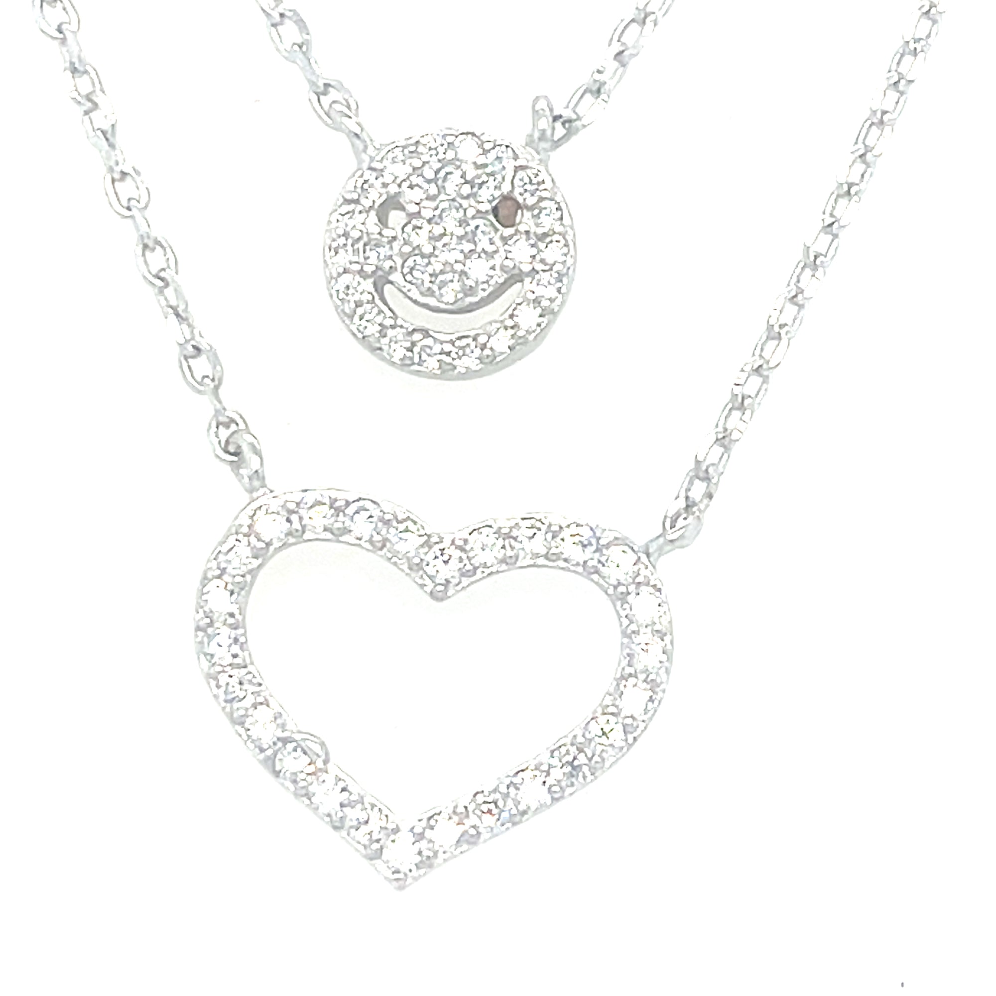 Sterling Silver Double Layer Chain