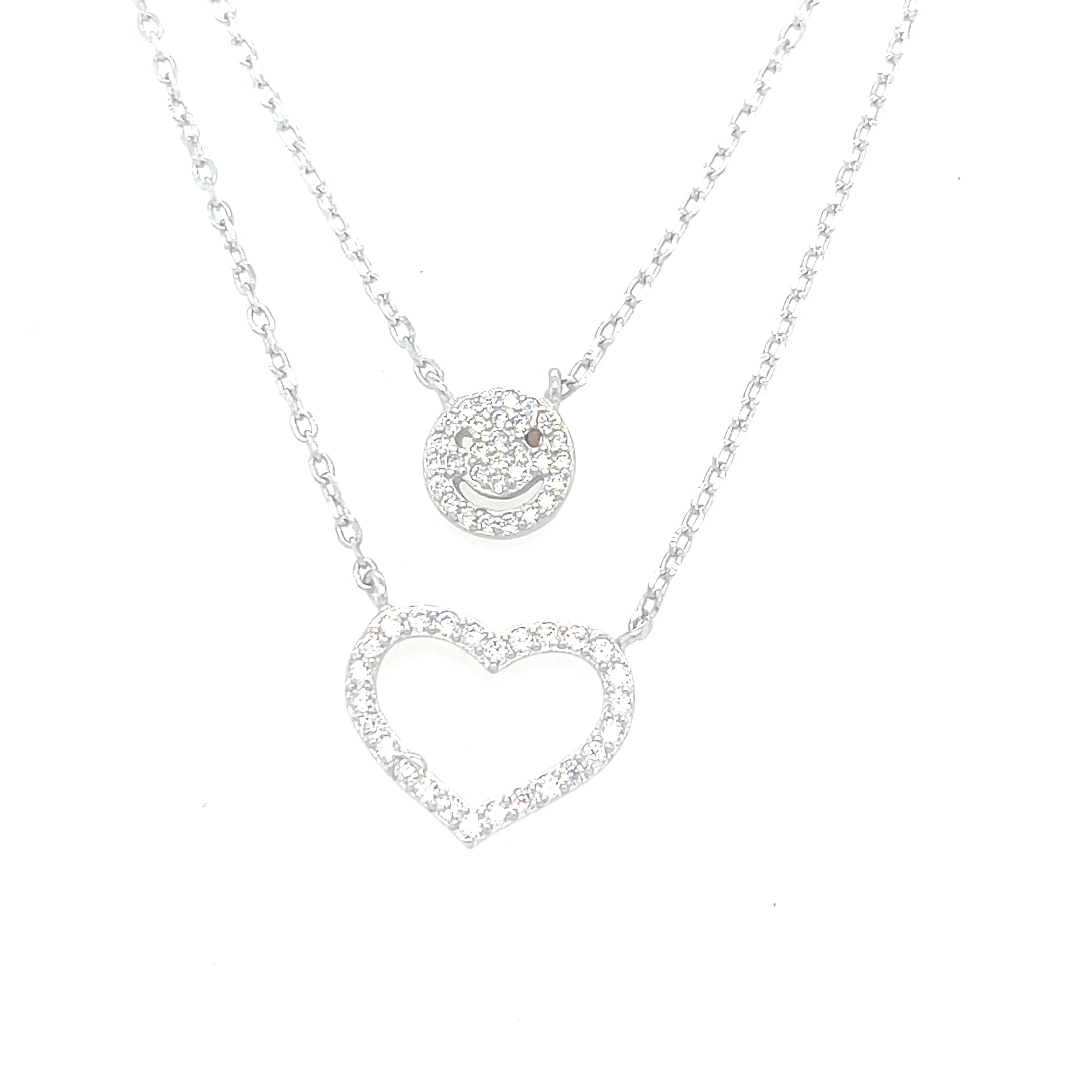 Sterling Silver Double Layer Chain