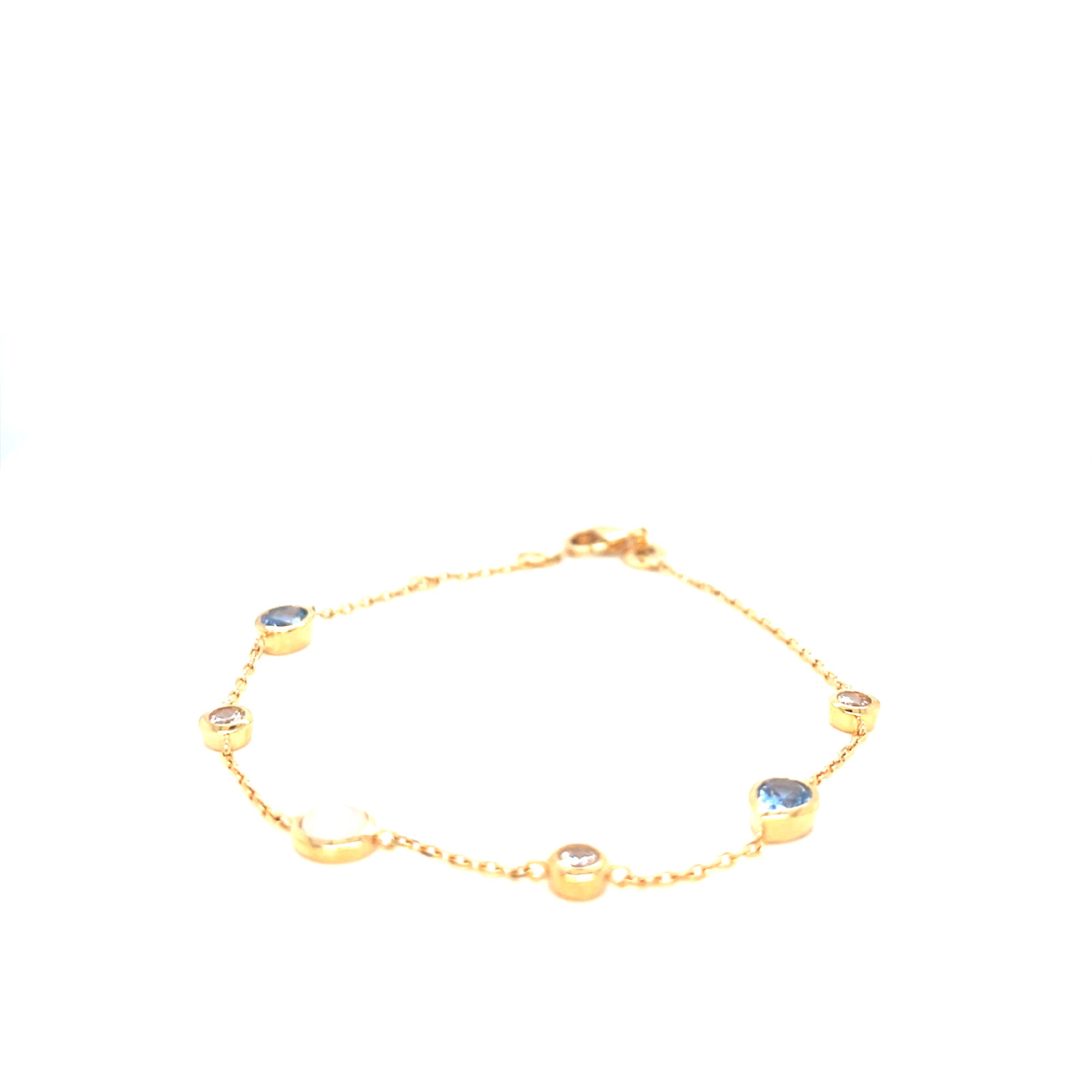 Fine Gold Plated Stoneset Bracelet