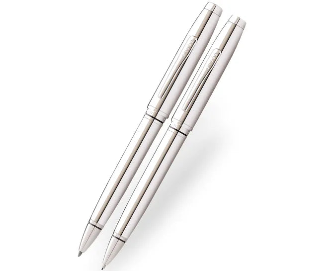 Cross Chrome Ballpoint and Pencil Set