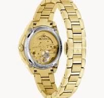 Ladies Bulova Gold Sutton Automatic
