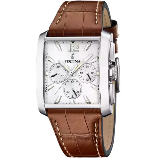 Festina Men&#39;s Blue Leather Watch