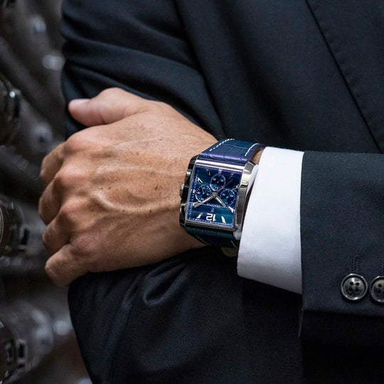 Festina Men&#39;s Blue Leather Watch