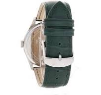 Festina watch F20426/7 green leather strap