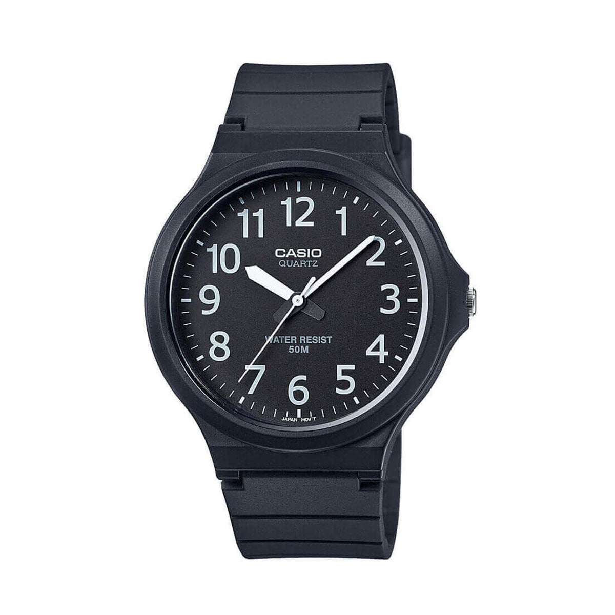Casio Black Analogue Watch