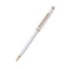 Cross Century II White Lacquer/Rose gold ballpoint Pen