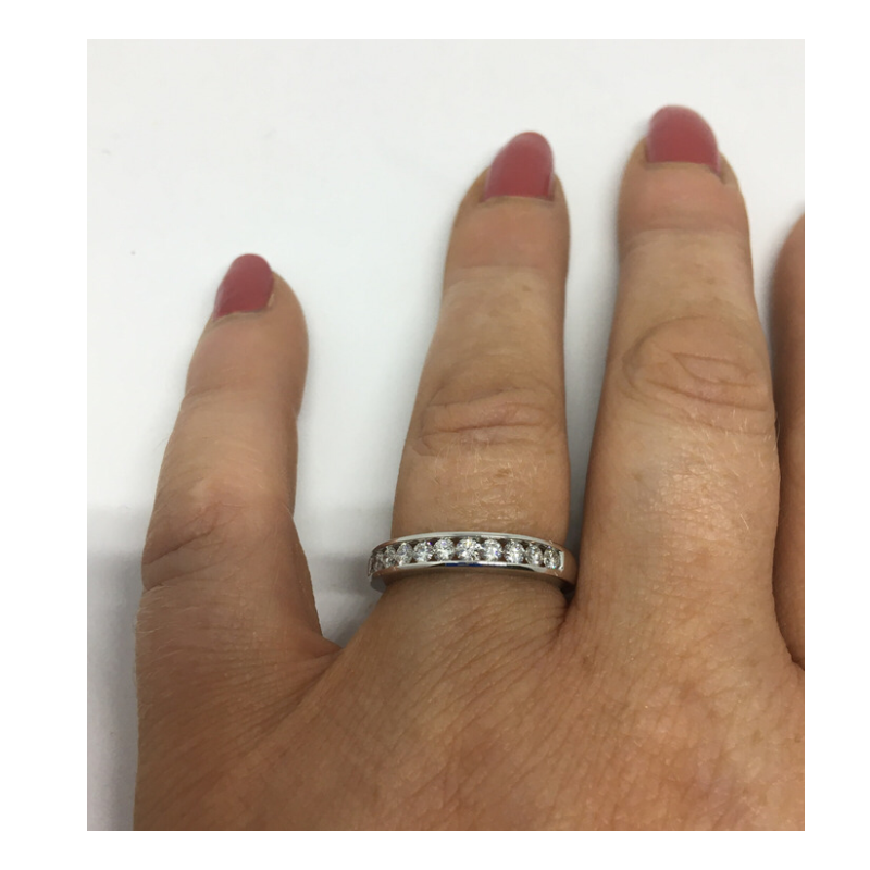 White Gold Eternity Ring - Cahalan Jewellers
