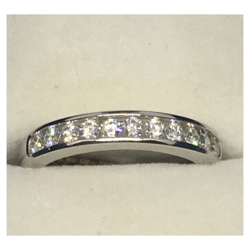 White Gold Eternity Ring - Cahalan Jewellers