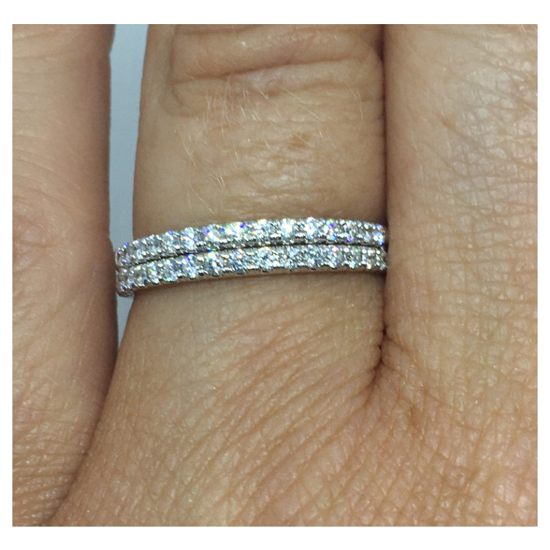 White Gold Eternity Ring - Cahalan Jewellers