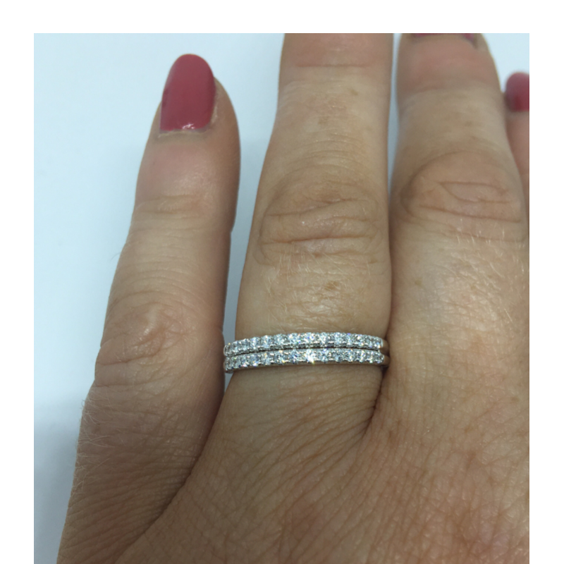 White Gold Eternity Ring - Cahalan Jewellers