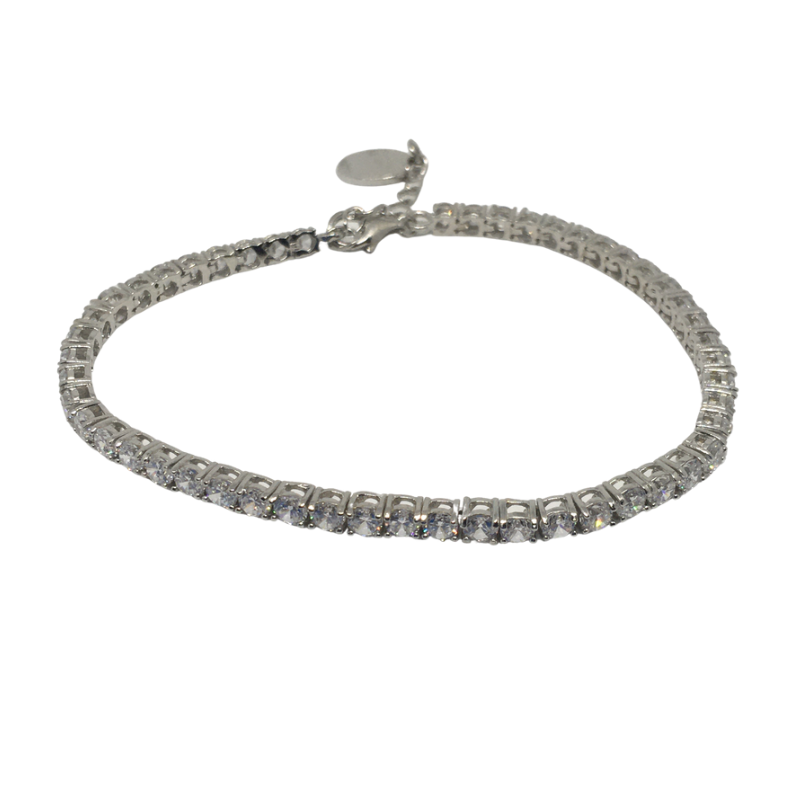 Silver Tennis Bracelet - Cahalan Jewellers