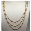 Three tone necklace from the Yo Jewels Collection