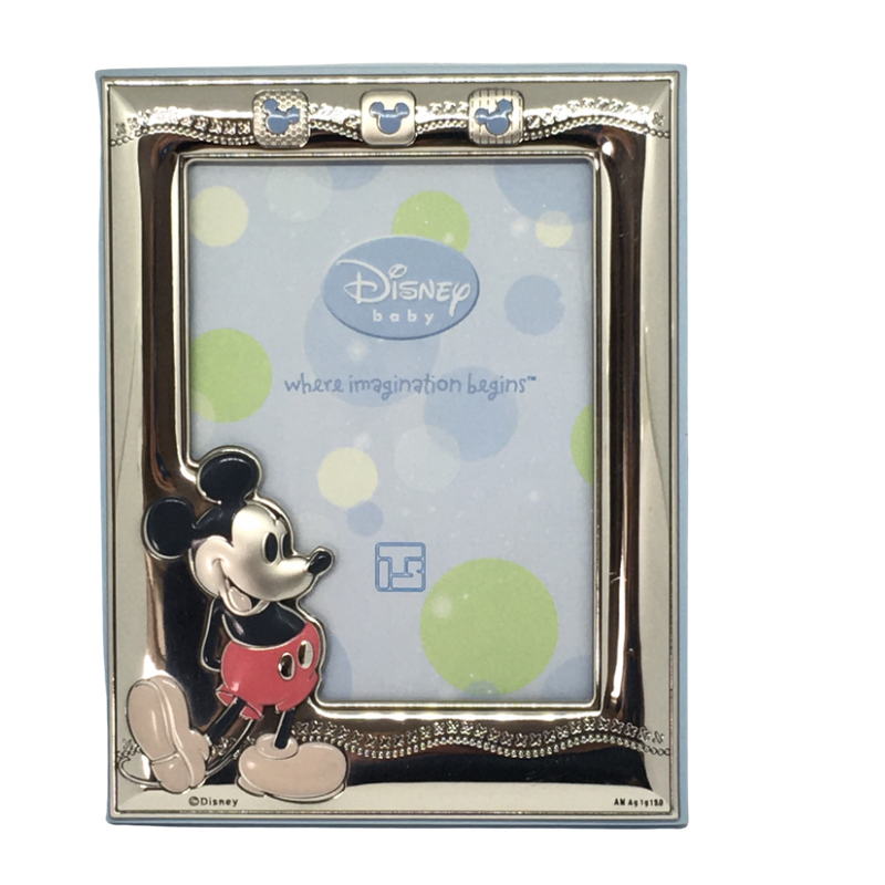 Silver Mickey Mouse Photo Frame