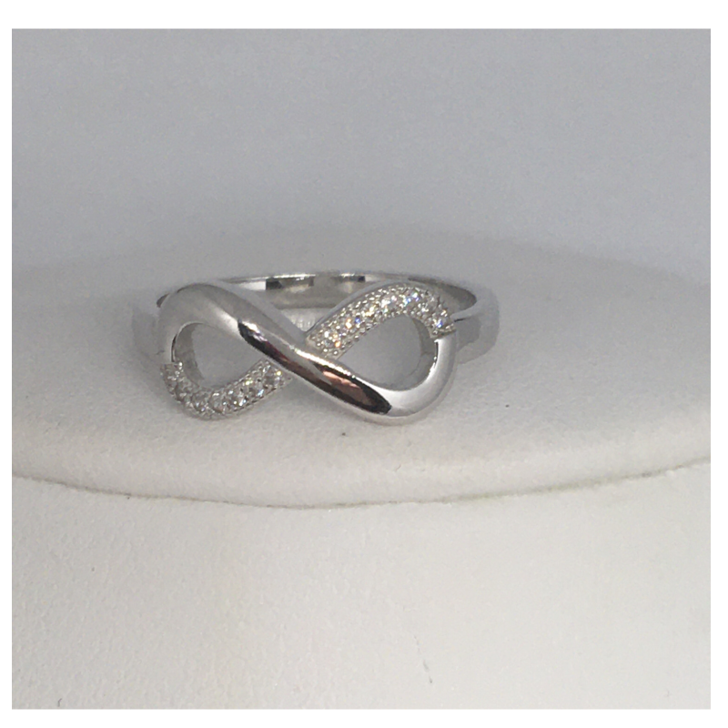 Silver Infinity Ring