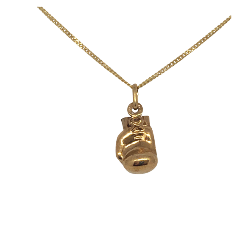 9ct Gold Boxing Glove Pendant