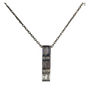 Sterling Silver Clear Stone Pendant  -   Paul Costelloe